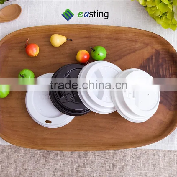 8 oz Coffee Cup Lid Disposable Pet Plastic Switch Lid photo-4