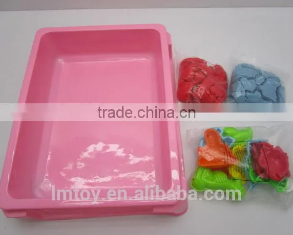 Ocean Animal Space Sand With 10 Sand Mold + 1 Table, Magic Motion Sand 500G photo-6