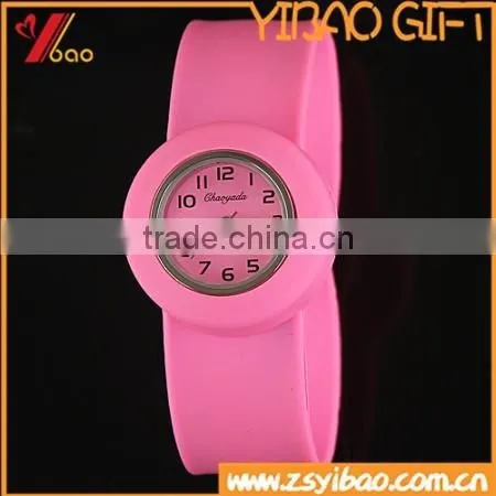 Custom Detachable Circle Silicone Slap Watch photo-3