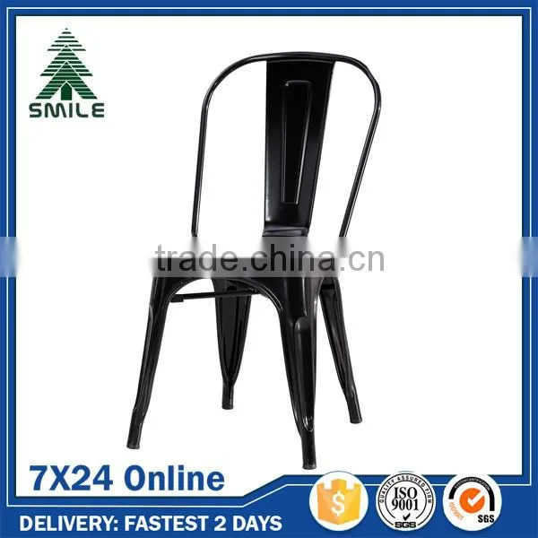 Cheap Metal Chairs Stackable Bar Bistro Steel Chairs For Sale