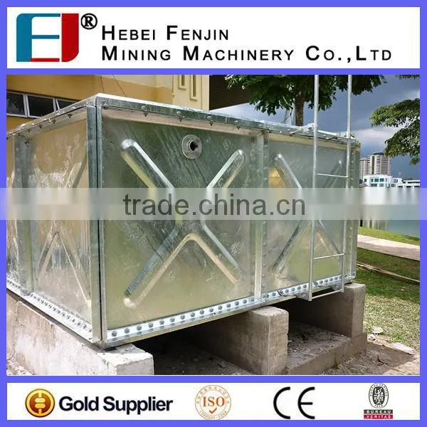 Non Pollution Modular Hot Dip Galvanized Steel Water Tank For Firefighting photo-4