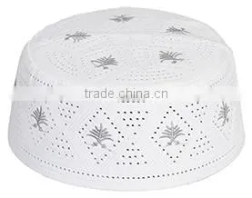 Factory Direct Sale Cheap Embroidery Muslim Cap photo-3