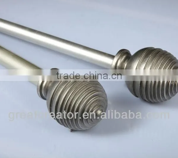 China Curtain Rods Finials Home Accessory Fashion Accessory Modern Furniture Accessory photo-4