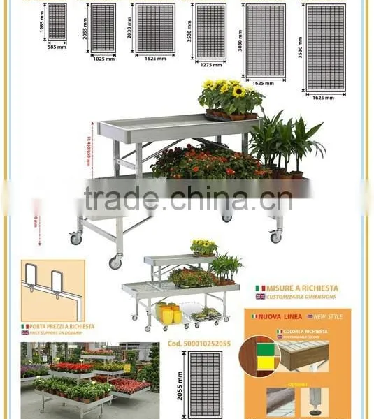 Three Floors/layers of Show Bench, Show Tables, Metal Display Platform photo-2