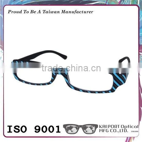 Classical Style Rubber Coating Pattern Eyeglasses photo-4