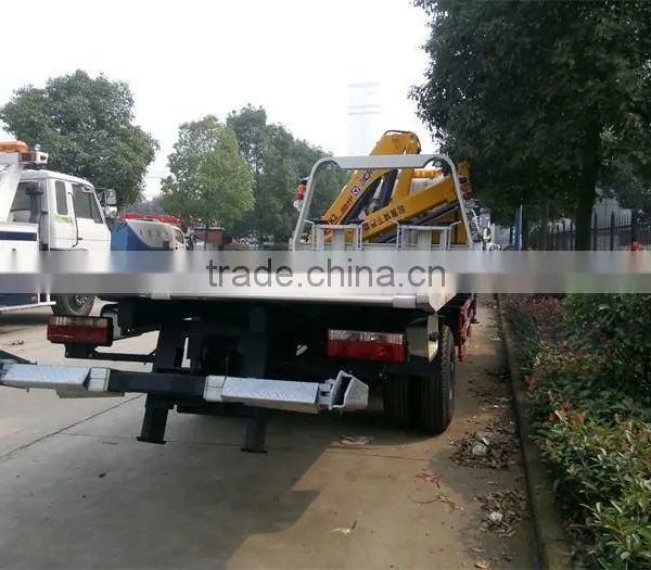 Multifuctional DFAC Dongfeng 4ton Tow Truck Mounted Crane for Sale photo-4