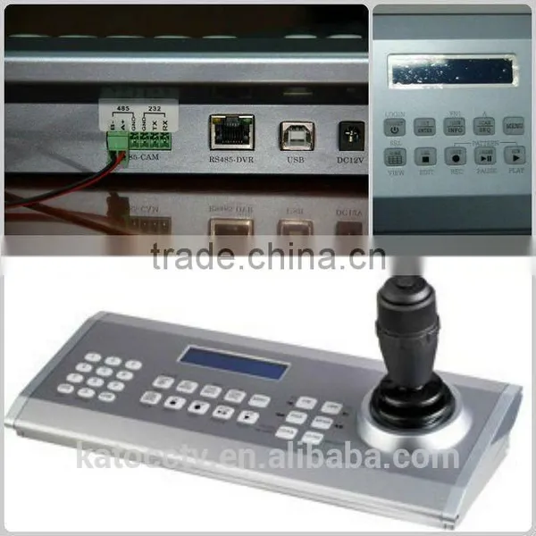 Intelligent SD/HD USB Video Conference Ptz Keyboard Controller photo-4