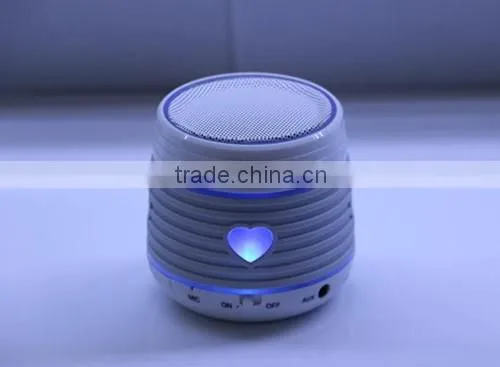 Free Shipping LED Light Wireless Bluetooth Speaker With TF SD Slot USB Disk Port photo-6