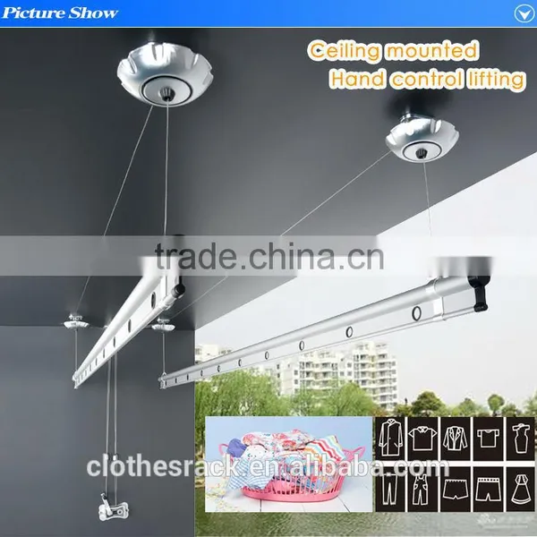 the Best Quality Steel Metal 304 Stainless Steel Lifting Clothes Drying Rack photo-5
