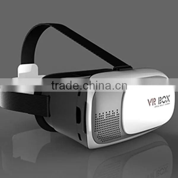 2016 New Design Smartphone Headset Virtual Reality Factory 3D Glasses With High Quality Generation Vrbox 2.0 for Promotional