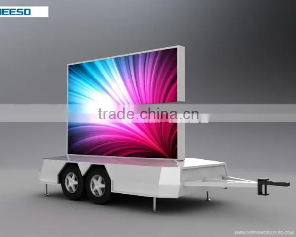YEESO Outdoor LED Display , Advertising Trailer YES-T9N