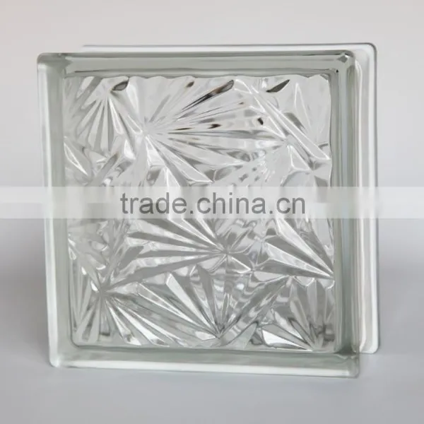 Decorative Colored and Clear Glass Block Brick photo-3