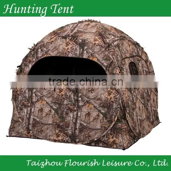 2014 New Portable Camouflage Hunting Blind and Hunting Shelter/3 Person Hunting Tent