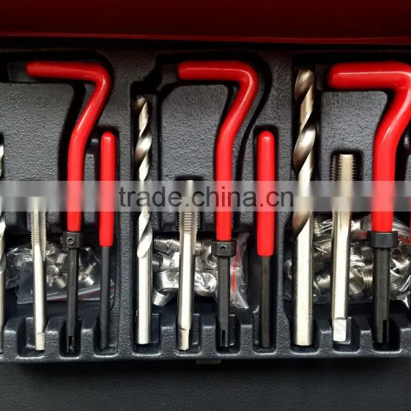 88PC Rethreading Tools Set Thread Repair Kit in Iron Case photo-3