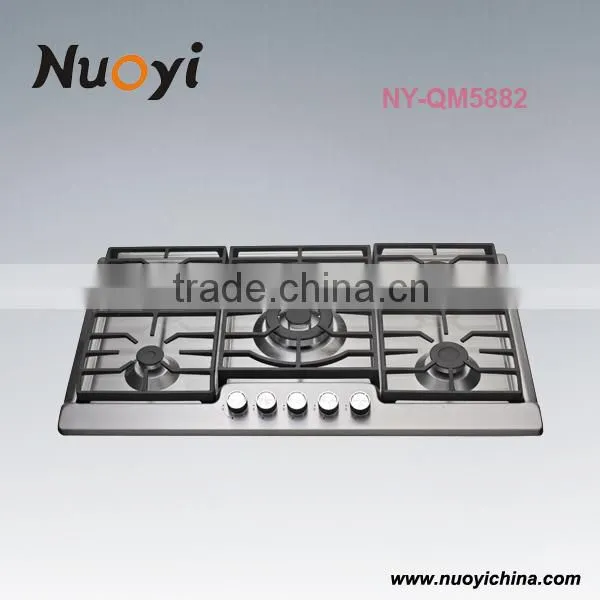 Best Selling Stainless Steel Kitchen Coutertops Gas Stove Valve Price Built-in Hob photo-3
