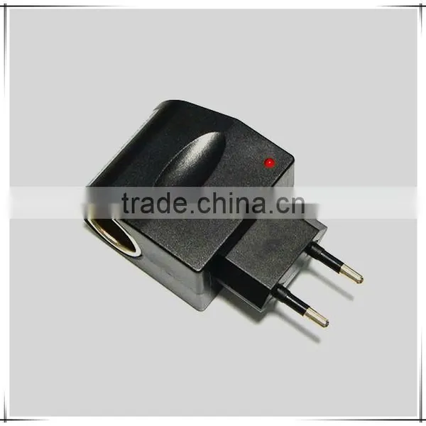 12V 1000mah US EU Plug Car Cigarette Lighter Socket for Home Use photo-2
