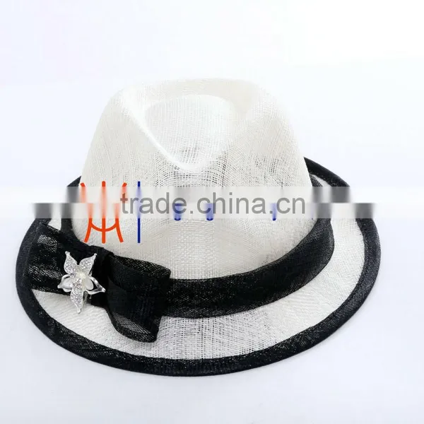 New Hat Accessories Sinamay Lady Hat Wholesale China photo-5