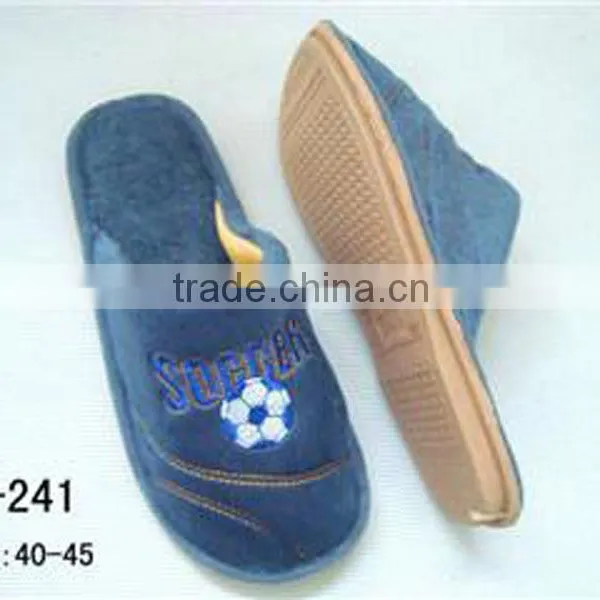 China Wholesale Men Warm Slippers, Brand Name Men Fuzzy Warm Slippers, Cheap Wholesale Men Winter Warm Slippers