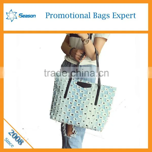 Wholesale Fashion Design Summer 2016 Jeans Fabric Women Bags Handbag Supplier's Choice