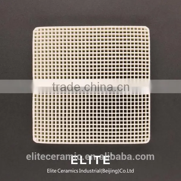 81*81*18.5 High Corrosion Resistance Ceramic Honeycomb Filter Mesh