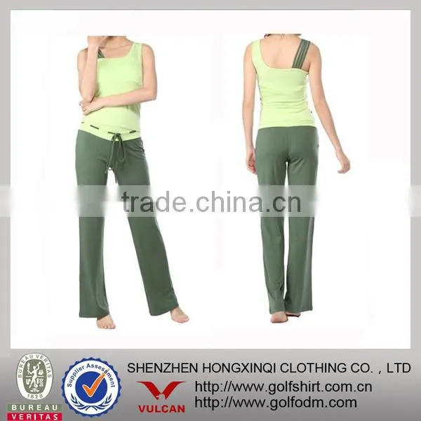 Hot Sell Polyester Lycra Ladies Sportswear Gym Garment