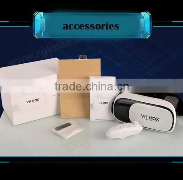 2016 Best Product vr Box 3d Glasses Virtual Reality Headset With Remote Controller/Gamepad for Smartphone photo-6
