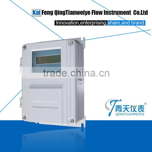 Clamp type ultra sonic fixed flowmeter