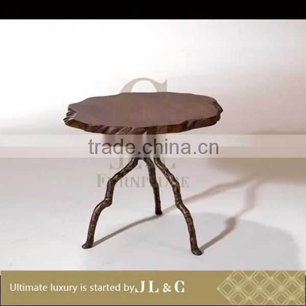 AT0-7 Twig Pedestal Tea Table Furniture Factory Price From JL&C Luxury Home Furniture photo-2