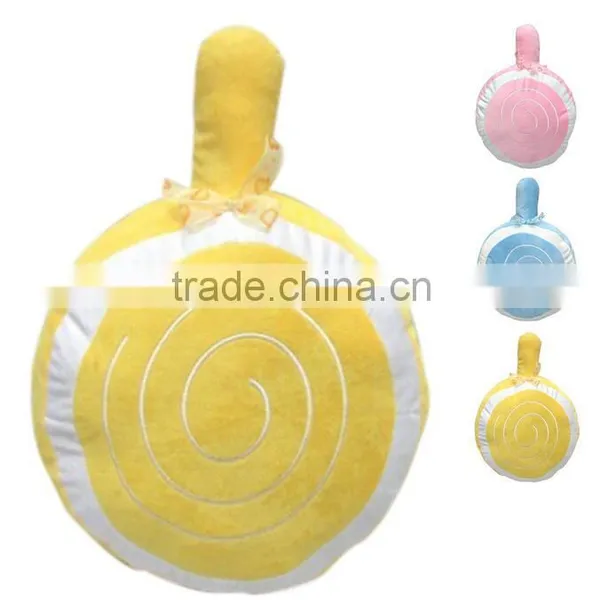 Lovely Plush Lollipop Shaped Pillow Blanket,Plush Lollipop Pillow With Blanket,Plush Lollipop Pillow photo-3