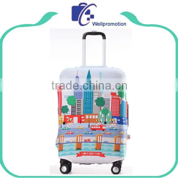 Wholesale Colorful Printing Elastic Spandex Travel Luggage Cover photo-2
