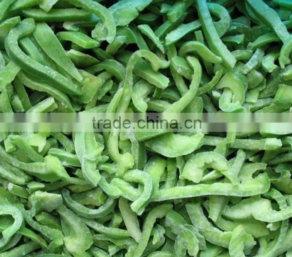 Supply IQF Green Pepper Slicede With Best Price photo-2