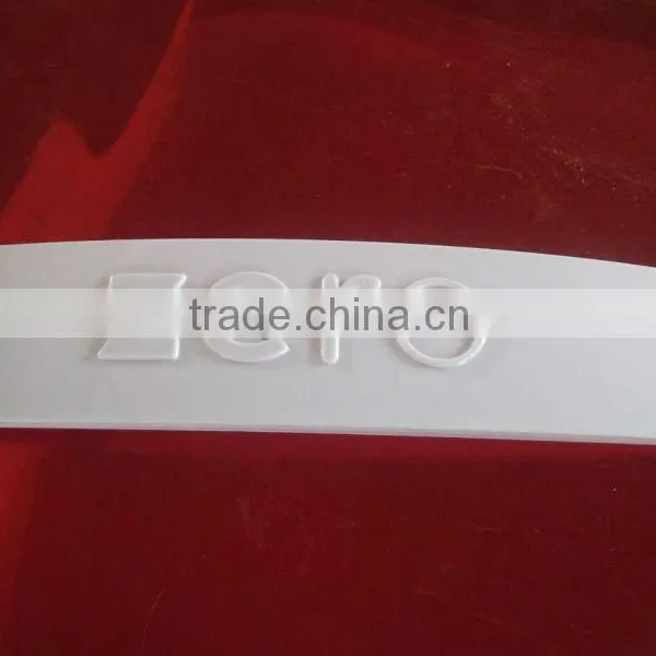Vacuum Forming Plastic Logo for Advertising