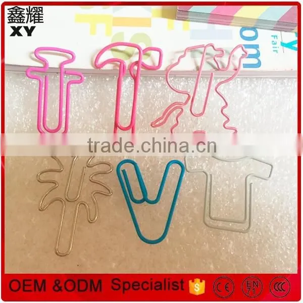 Unique Fancy Custom Shapes Metal Paper Clips for Promotion photo-4