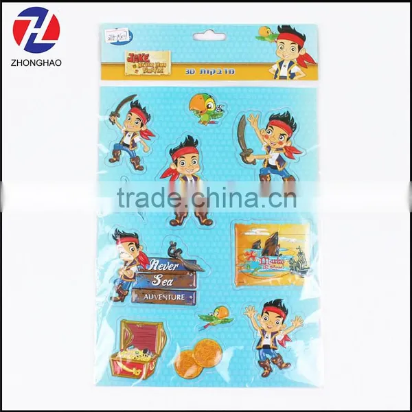 New Arrived Unique Funny Customized Puffy Sticker for Boys photo-2