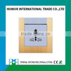 Brushed Aluminum 2 Gang 2 Way Switch Electrical Switch photo-2