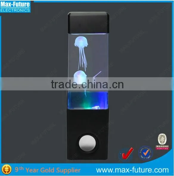 Mini Jellyfish Water Dancing Speaker With USB Charger F-1218 J photo-6