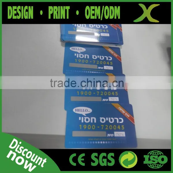 High Quality Scratch Calling Card/ Prepaid Top-up Phone Cards photo-3