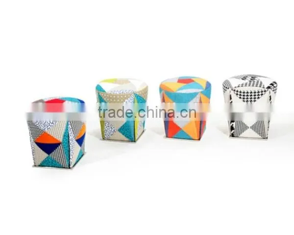 Ethnic Patchwork Stools photo-5