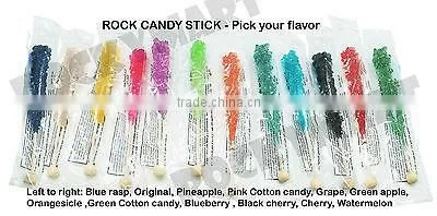 Assorted Rock Candy Stick for Coffie Lolly Rock Crytal Candy photo-4
