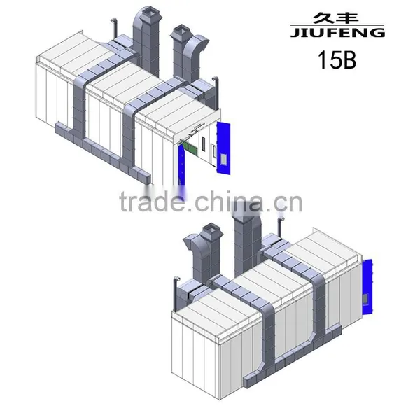 Guangdong JF 15B Well Equipped Bus Tools Bus Paint Chamber photo-4