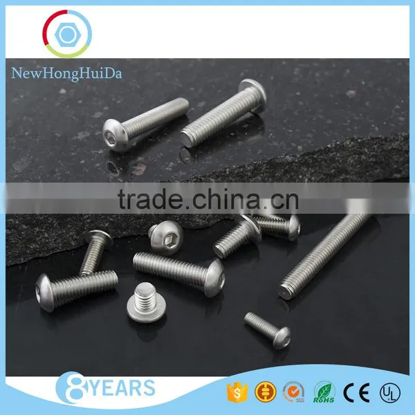 China Wholesale Websites Stainless Steel Hex Socket Pan Head Machine Screws photo-3