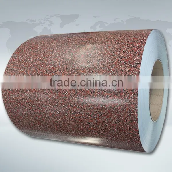 Building Metal Material Marble Pattern Steel Coil