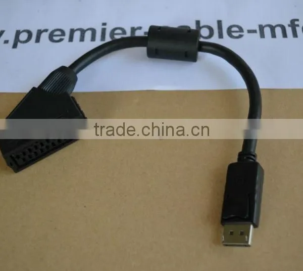 DP Displayport to scart cable
