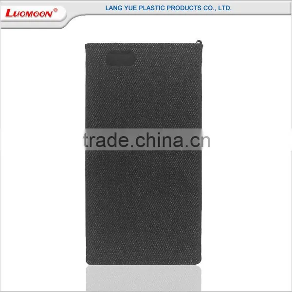 With ID Card Slot Denim Mobile Phone Leather Flip Cover Case for Oppo Neo 7 A37 photo-4