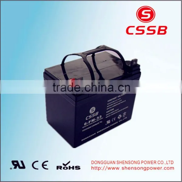 12V33Ah Rechargeable Valve Regulated Lead Carbon Battery photo-4