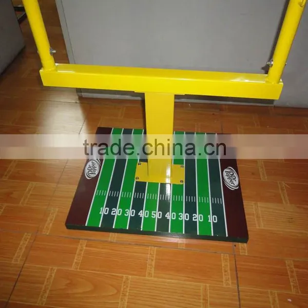 Red and Blue Color Rugby Shape Helmet Hibachi Grills for Sale photo-4