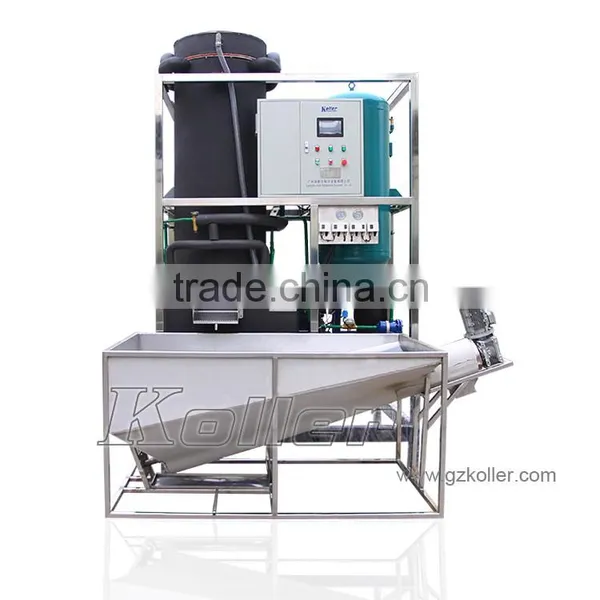 Edible Tube Ice Machine With Germany BITZER BOCK Compressor SIEMENS PLC photo-3