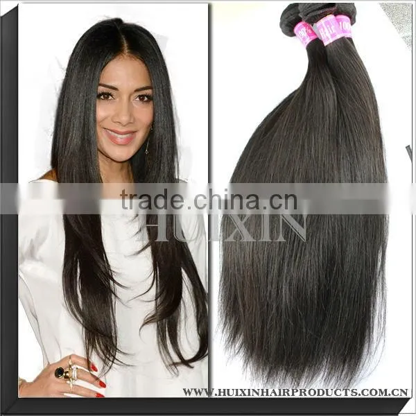 Human Cambodian Weave Straight Hair Extension Weaving