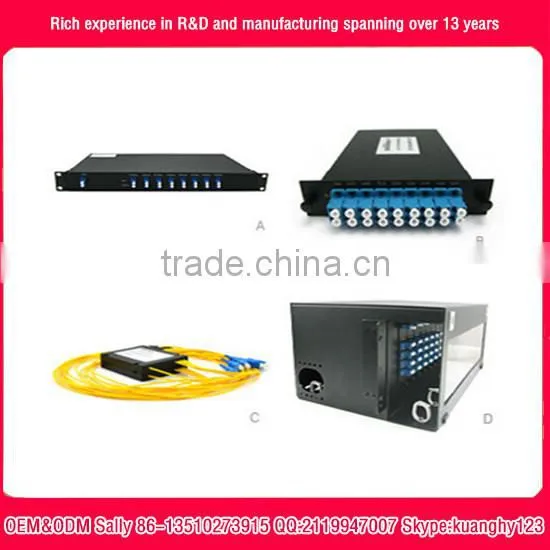 16 Channels CWDM DWDM Mux & Demux OEM Factory photo-2