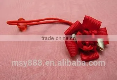 Floral Elastic Hair Ponytail Rings, Hair Rope, for Kids Hair Band Hair Accessories Girl With High Ponytail Full Lace Wigs photo-3